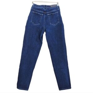 Vtg Gloria Vanderbilt Dk Wash Blue Jeans Wmns 8M 25x30 Hi Waist Tapered 90s Y2K